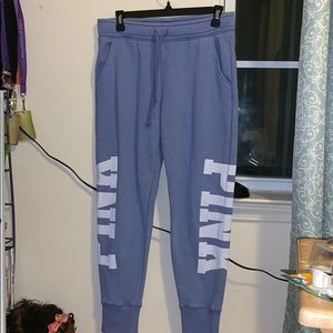 Purple Victoria secret (pink) joggers